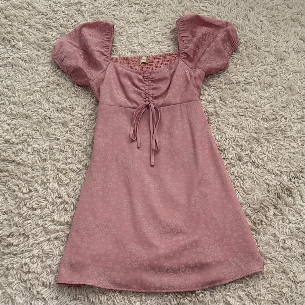 Altar’d State Blush Floral Dress